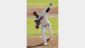 ‘두산 비상’ 에이스 미란다, 어깨 피로로 시즌 마감