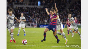 여자축구, 세계 최강 미국과의 평가전 2차전서 0-6 대패