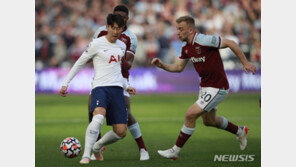 손흥민, 리그컵 쉬어 가나…英언론 선발 제외 전망