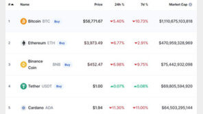 비트코인 ETF 열정 식어…모든 주요 암호화폐 급락