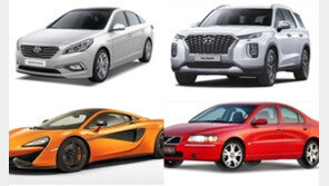 현대 쏘나타 방향지시등 오작동…20개 차종 32만7598대 리콜