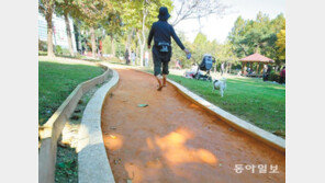 맨발로 황톳길 산책