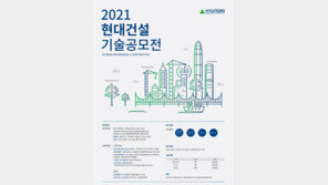 ‘2021 현대건설 기술공모전’ 시상식 개최