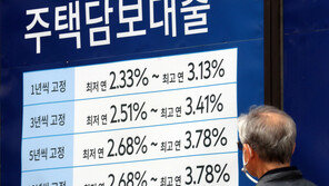 9월 주담대 금리 3% 돌파…신용대출은 4% 넘어서