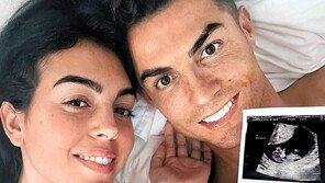 호날두, 6남매 아빠 된다… 사실혼 연인 쌍둥이 임신