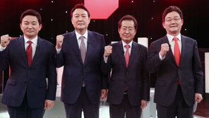 윤석열 “홍준표 아니라 꿔준표” vs 洪 “398 후보, 본선 어려워” 