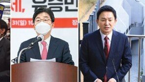 洪 “2040 지지 높아야 본선 승리”… 尹 “새 인물 내세워야 중도확장” 