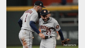 휴스턴, 1회 만루포 맞고도 WS 5차전 역전승…기사회생