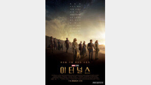 D-2 ‘이터널스’, 예매량 22만장 돌파…흥행 청신호