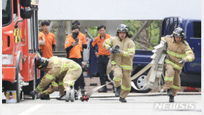 ‘약골’은 소방관 되기 어려워진다…2023년 시험 개편(종합)