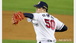 두산 이영하 “LG전 진 기억이 거의 없어…정신력 싸움”