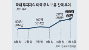 美증시 치솟는데 한국 횡보… ‘디커플링’ 11년 만에 최대