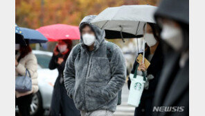 [날씨]전국 곳곳에 눈·비…아침 최저 -2도 초겨울 날씨