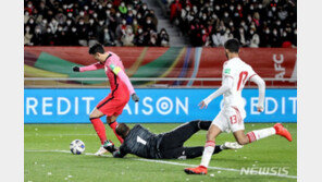 [속보]카타르월드컵 최종예선 한국 1-0 UAE(전반 36분 황희찬)