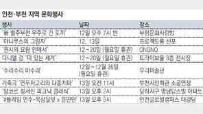 [인천판/문화가]인천·부천 지역 문화행사