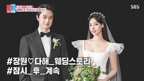 이장원♥배다해, 오늘 비공개 결혼식…소개로 만나 부부로