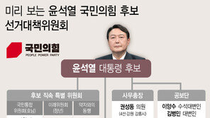 윤석열 선대위 윤곽 잡혔다…김종인 원톱에 3개 직속 특위·4~5개 총괄본부