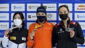 쇼트트랙 이유빈, 월드컵 3차 1500m 은메달…최민정은 실격