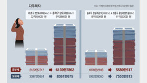 서초-동작 2주택자 종부세… 작년 2120만→올해 6139만→내년 9290만원