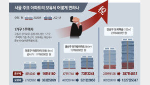 정부 “1주택 종부세 부담 낮아진다”더니… 1인평균 97만→152만원