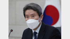 이인영 “남북, 종전선언 진전상태로 베이징올림픽 가야”