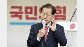 홍준표 ‘총괄위원장 의향’ 질문에 “尹과 정책 달라”