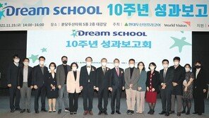 “아이들의 꿈을 응원합니다” 멘토링 프로그램 드림스쿨 10주년 맞아