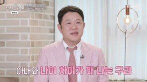 김구라 “재혼 아내와 나이차 크지만 별 문제없어”