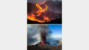 70일째 불 뿜는 라팔마섬 화산