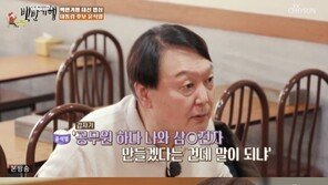윤석열 “아내 김건희, 정치 질색…법원 가 도장 찍자고” 고백