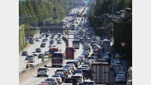 전국 고속도로 ‘혼잡’…서울방향 상행선 낮부터 정체 집중