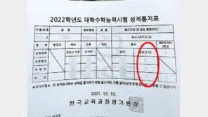 학생들 “풀수없는 문제… 전원 정답 처리를”, 평가원측 “모두 정답 주장은 지나친 비약”