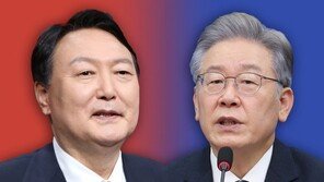 윤석열 45.2% 이재명 39.7%…尹·李 격차, 3주 연속 급감[리얼미터]