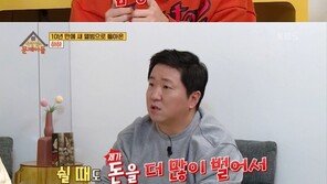 정형돈 “공백기때 하하가 건넨 100만원 거절…일 안해도 내가 더 벌어”