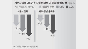 “연간 집값 17%가량 떨어질 것” vs “내년까지는 상승세 유지”[대담]