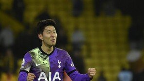 손흥민 EPL 3호 도움…토트넘, 왓포드에 1-0 승리