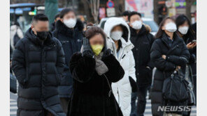 새해 첫 출근길 강추위, 저녁부터 눈발…서울 -8~2도, 부산 0~9도