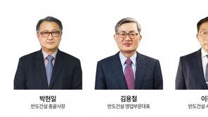 반도건설, 사업부별 각자 대표체제 구축