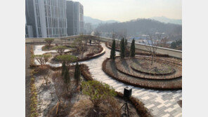 초록정원 들어선 대법원 서관 옥상