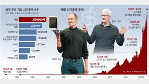 잡스도 놀랄… 애플, 장중 시총 3조달러 세계 첫발
