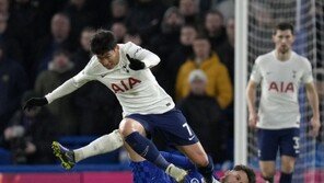 ‘슈팅 제로’ 손흥민, 첼시전 평점 4점 “영향력 없었어”