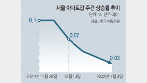 서울 성동-광진-성북-동대문구 아파트값 상승세 멈춰