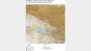 중국 북서부 칭하이성서 규모 6.4 지진