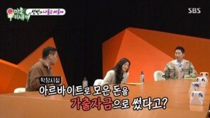 ‘이광수♥’ 이선빈 “어릴 때부터 알바…고3 시절엔 가출”