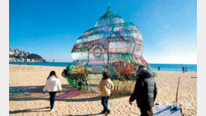 소라가 된 플라스틱 쓰레기