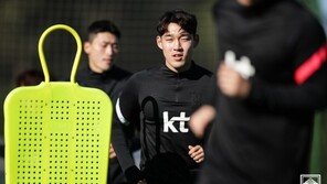 손흥민 빠진 벤투호, 7번은 송민규에게…이동경 10번