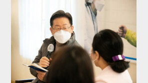 이재명 “간호사 처우 개선法 꼭 필요” 