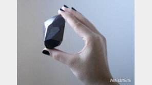 최소 81억원 추정 555.55캐럿 검은 다이아몬드, 내달 경매