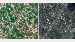 화산재 뒤집어쓴 통가, 흑백사진처럼… 