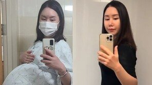 ‘세쌍둥이 출산’ 황신영, 106kg→74kg까지 폭풍 감량 “붓기 다 빠져”